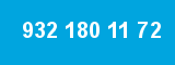 932 180 11 72